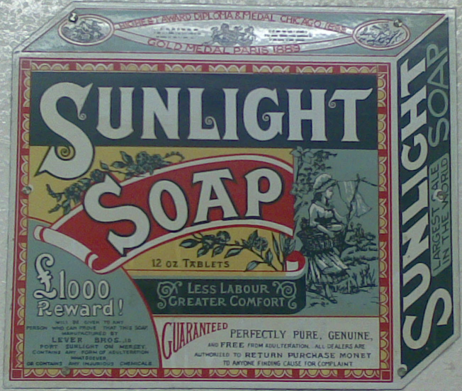 Sunlight
Soap